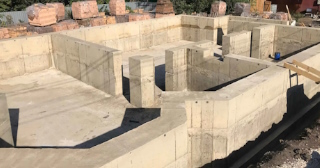 Фундамент с цокольным этажом под ключ заказать в Ялуторовске - фундамент цокольный этаж под ключ цена от 7215 руб за м2